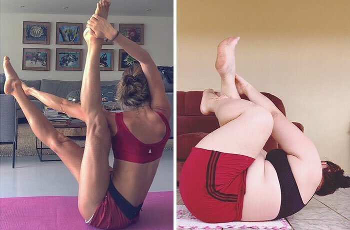 Бразильянка инсценирует гламурные фотографии, доводя их до абсурда (31 фото)