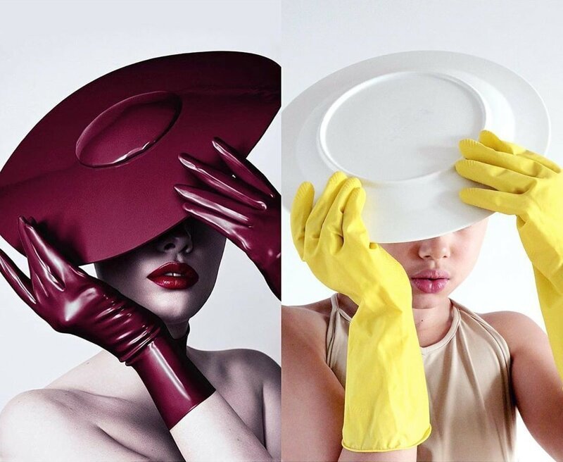 Малышка из Австралии копирует образы звёзд, создавая «дизайнерские» вещи из капусты, тёрки и скотча (23 фото)