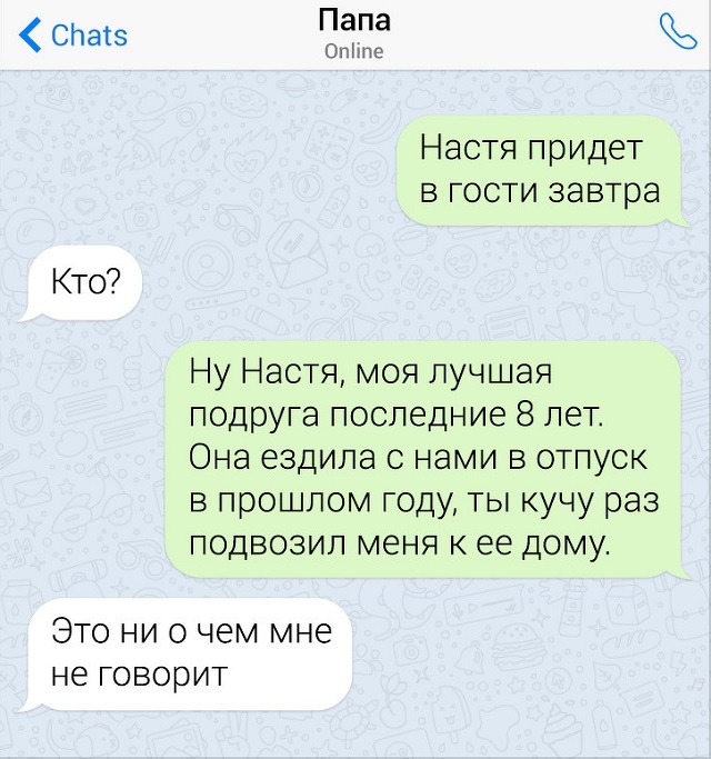 Забавные переписки с родителями (15 скриншотов)