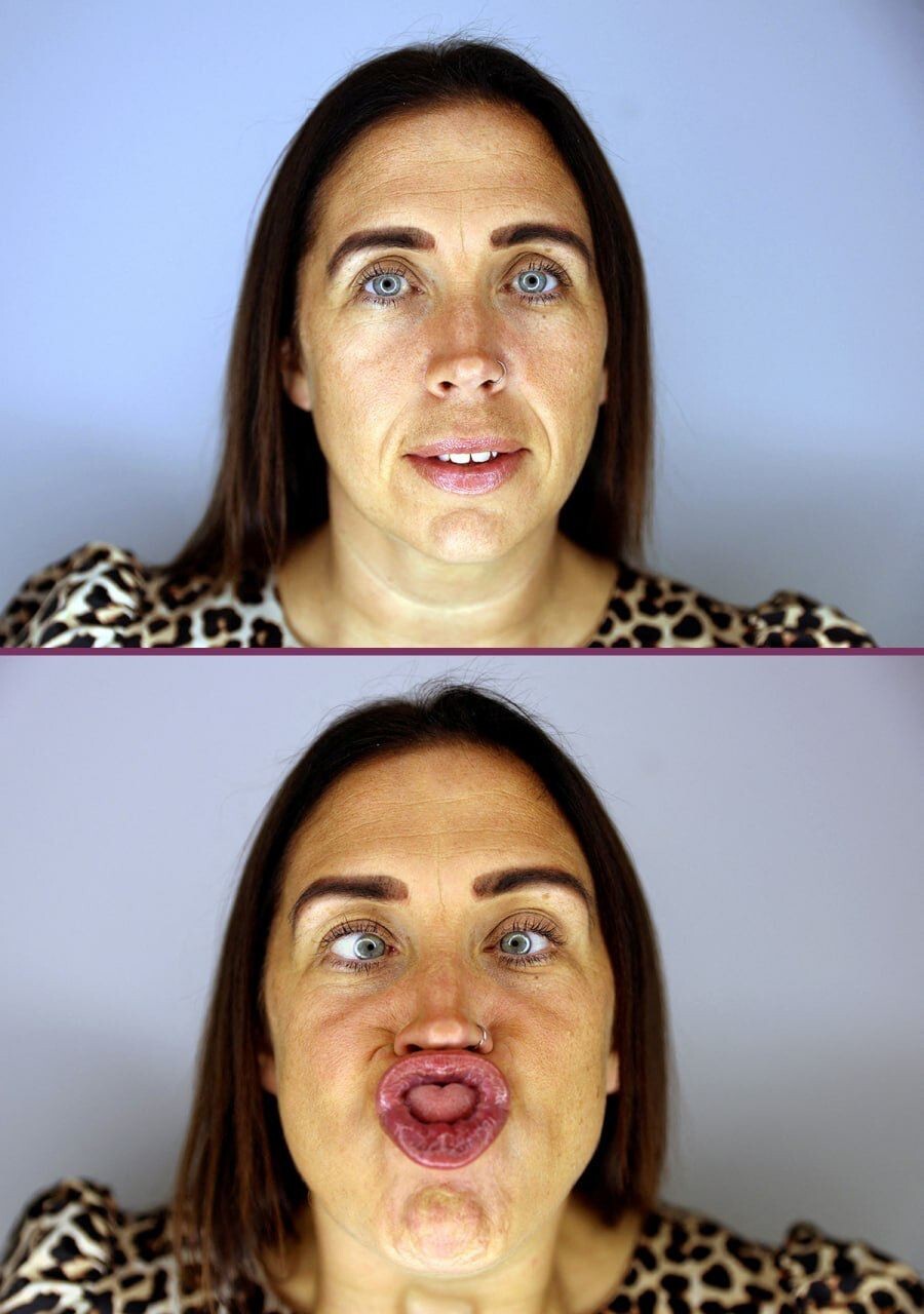 Британец в 18-й раз стал чемпионом мира по гримасам (7 фото)