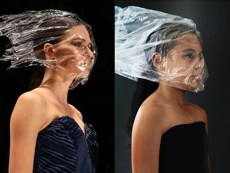 Малышка из Австралии копирует образы звёзд, создавая «дизайнерские» вещи из капусты, тёрки и скотча (23 фото)