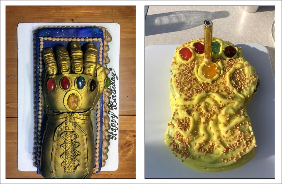 14 грандиозных провалов домашних кондитеров, взявшихся за работу, которая им не по силам (15 фото) 14 грандиозных провалов домашних кондитеров, взявшихся за работу, которая им не по силам (15 фото)